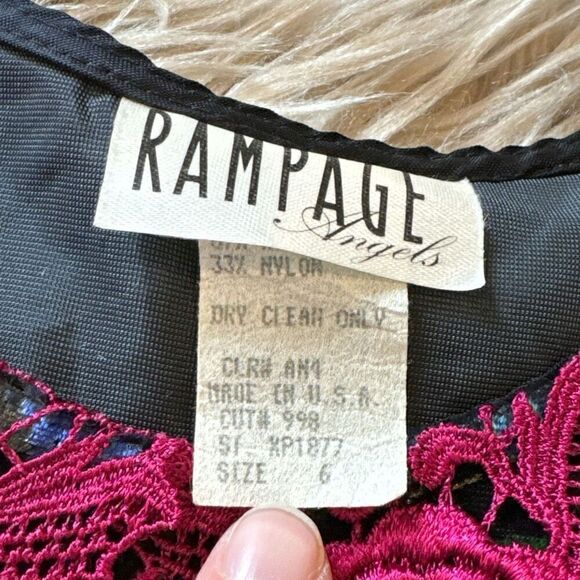 Vintage girls fancy dress with cinch clip size 6 - Picture 2 of 7